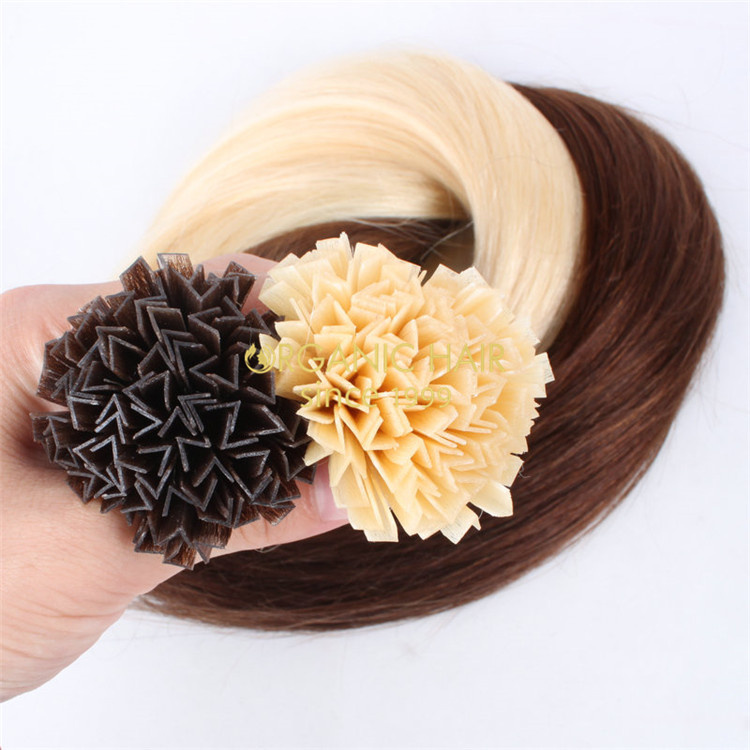 Wholesale pre bonded V tip hair extensions V49