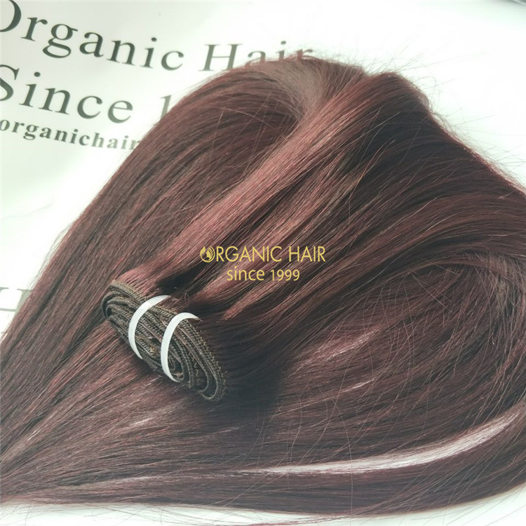 Wholesale straight thick clip in hair extensions V09