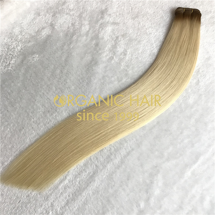 Wholesale 2021 UK hot-sale best remy human flat weft hair V32