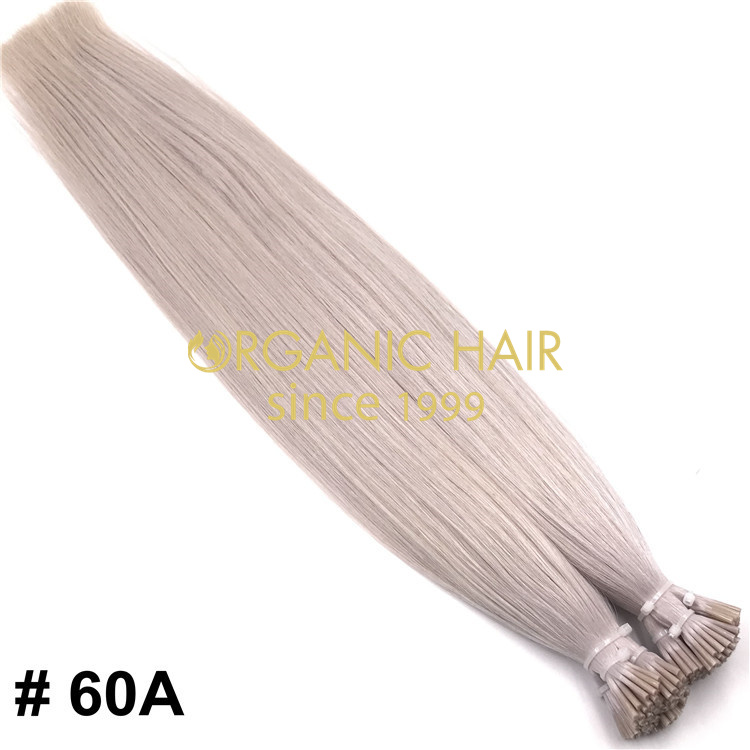 Wholesale human remy hair I tip extensions -M2
