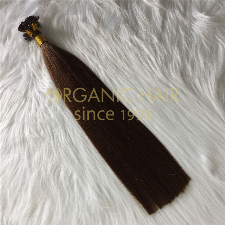 Remy U-tip pre-bonded hair extensions factory A10