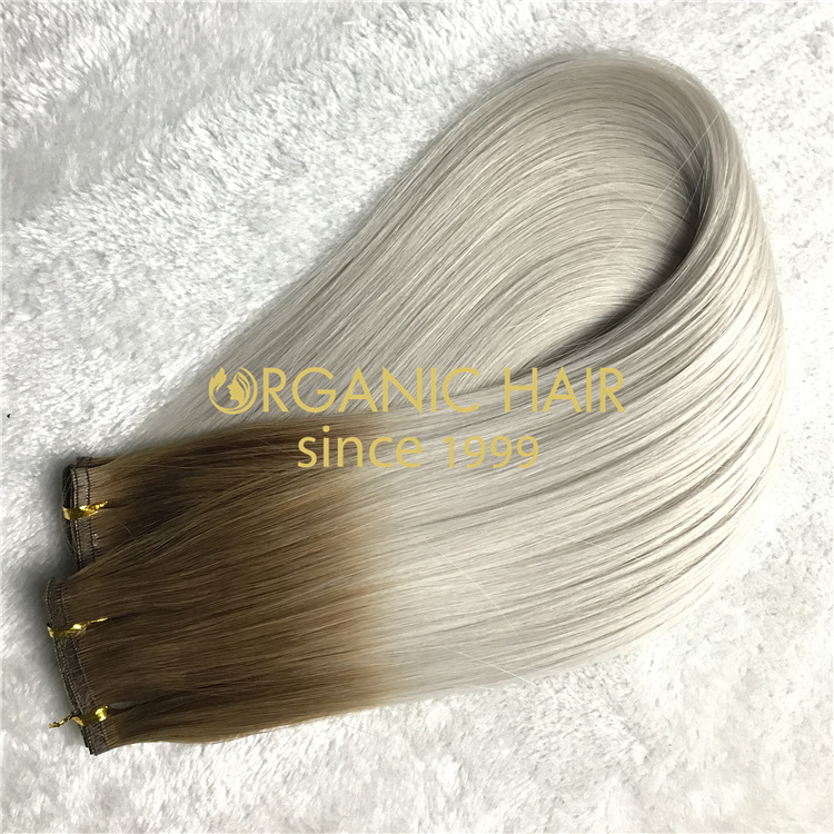 High quality flat weft hair vendor 2021 V28