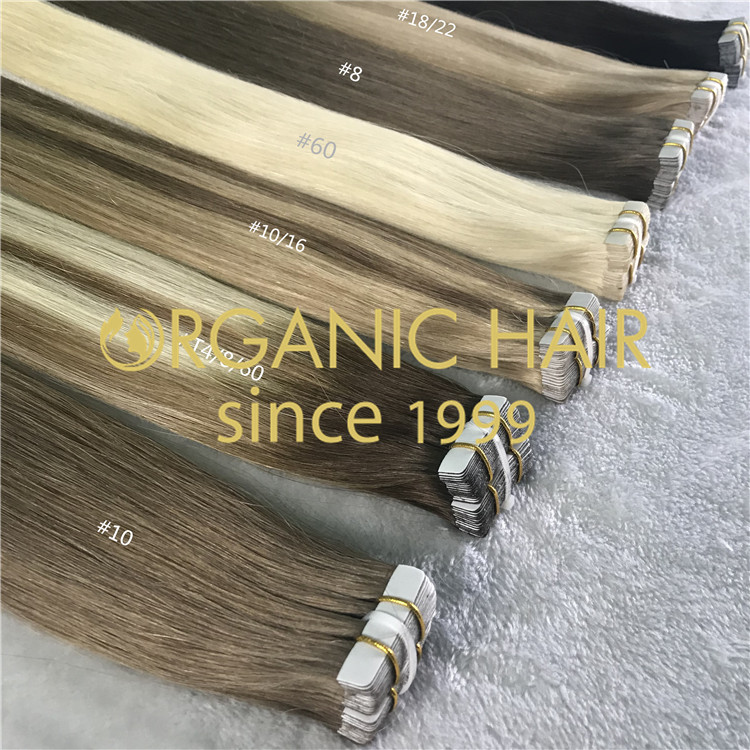 TAPE IN HAIR EXTENSIONS--Ombre H237