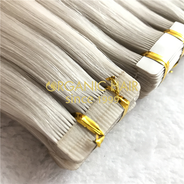 Quick applying tape in hair extensions wholesale V81