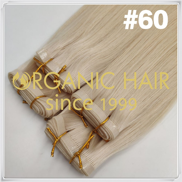 A multi-functional Hair Extension method- Hybrid Weft  C0104