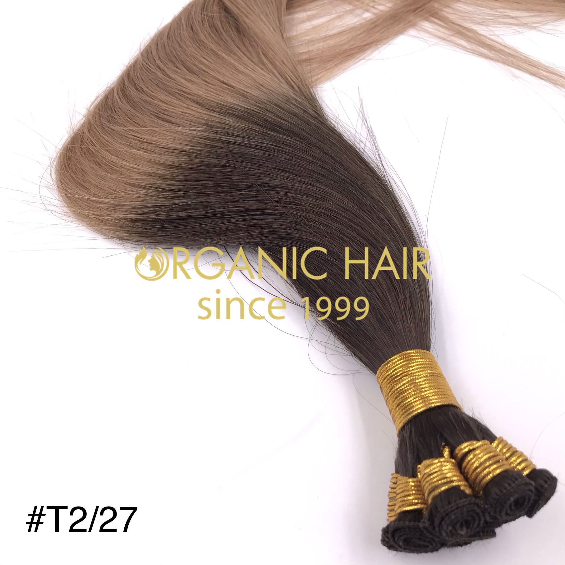 High quality ombre color handtied weft wholesale J07