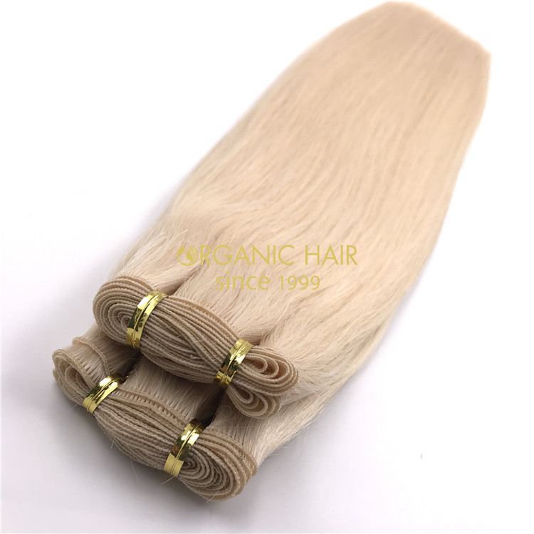Wholesale Human hand tied wefts #60 color X315
