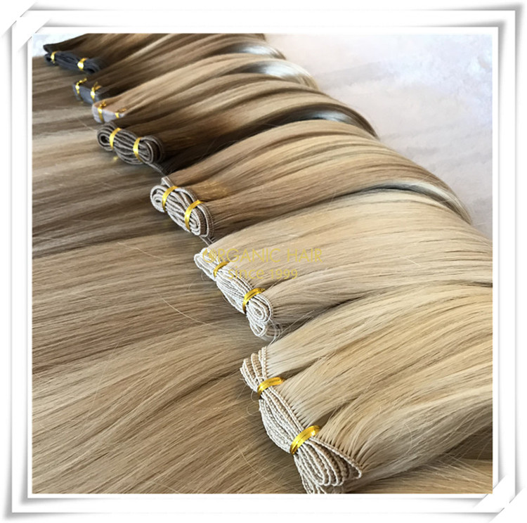 Wholesale natural beaded wefts C074